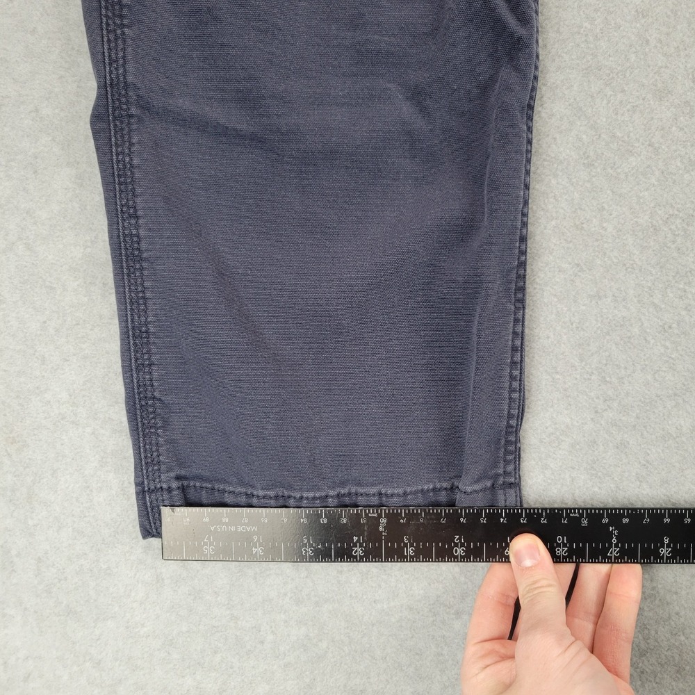 Carhartt Pants Mens 34x30 Blue Rugged Flex Relaxed Fit Canvas Cargo BN3574-M - Picture 2 of 11